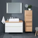 Mereo Opto, koupelnová skříňka 101 cm, dub Riviera