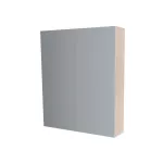 Mereo Koupelnová skříňka zrcadlová 60 cm, galerka, 2 x dvířka, Multidecor, Dub Patinovaný