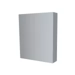 Mereo Koupelnová skříňka zrcadlová 60 cm, galerka, 2 x dvířka, Multidecor, Šedý Supermat
