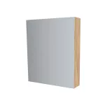Mereo Koupelnová skříňka zrcadlová 60 cm, galerka, 2 x dvířka, Multidecor, Jasan horský