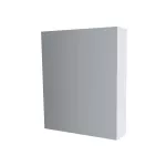 Mereo Koupelnová skříňka zrcadlová 60 cm, galerka, 2 x dvířka, Multidecor, Arktická bílá