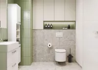 Mereo Leny, koupelnová skříňka vysoká 170 cm, bílá, levá - aktuální náhradou je produkt CN814N