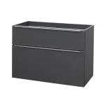 Mereo Mailo, koupelnová skříňka 101cm, antracit, chrom madlo