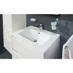 Mereo Opto, koupelnová skříňka s keramickým umyvadlem 61 cm, černá