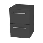 Mereo Bino koupelnová skříňka spodní 50 cm, Multidecor, Šedý diamant