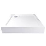 Mereo Kora Lite sprchový set: sprchový kout 90x90x185 cm, chrom ALU, sklo čiré, 90 cm, vanička, sifon
