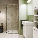 Mereo Leny, koupelnová skříňka s keramickým umyvadlem 50 cm, bíla, nové madlo