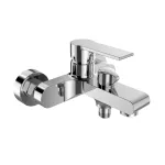 Mereo Vanová nástěnná baterie, Dita, 150 mm, bez příslušenství, chrom