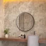Mereo Zrcadlo kulaté pr. 60 cm, LED osvětlení a odmlžování