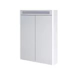 Mereo Siena, koupelnová galerka 64 cm, zrcadlová skříňka, bílá lesk