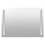 Mereo Zrcadlo 100x70 cm s LED osvětlením a odmlžováním