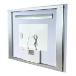 Mereo Zrcadlo 80x70 cm s LED osvětlením a odmlžováním