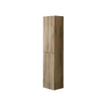 Mereo Aira, koupelnová skříňka 170 cm vysoká, pravé otevírání, dub Halifax