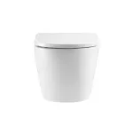 Mereo WC závěsné kapotované, Smart Flush RIMLESS, 490x370x360, keramické, vč. sedátka CSS126