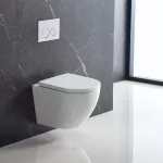 Mereo WC závěsné kapotované, Smart Flush RIMLESS, 490x370x360, keramické, vč. sedátka CSS126
