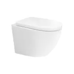 Mereo WC závěsné kapotované, Smart Flush RIMLESS, 490x370x360, keramické, vč. sedátka CSS126