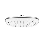 Mereo Talířová sprcha horní 255x190mm s kloubem, pochromovaný plast