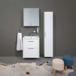 Mereo Vigo, koupelnová skříňka s keramickým umyvadlem 51 cm, bílá