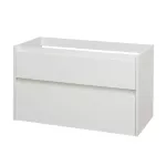 Mereo Opto, koupelnová skříňka 101 cm, bílá