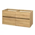 Mereo Opto, koupelnová skříňka 121 cm, dub Riviera