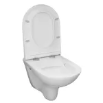 Mereo WC závěsné, RIMLESS, 530x355x360, keramické, vč. sedátka CSS113S