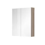 Mereo Aira, Ponte koupelnová galerka 60 cm, zrcadlová skříňka, dub Kronberg