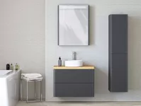 Mereo Siena, koupelnová skříňka 100 cm, antracit mat
