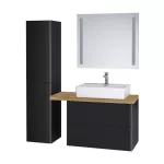 Mereo Siena, koupelnová skříňka 60 cm, bílá lesk