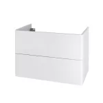 Mereo Siena, koupelnová skříňka 80 cm, bílá lesk