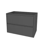 Mereo Opto, koupelnová skříňka 101 cm, Multidecor, Šedý diamant