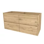 Mereo Opto, koupelnová skříňka 121 cm, Multidecor, Dub San remo sand