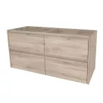Mereo Opto, koupelnová skříňka 121 cm, Multidecor, Dub Kronberg světlý