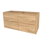 Mereo Opto, koupelnová skříňka 121 cm, Multidecor, Jasan horský