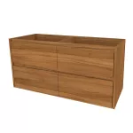 Mereo Opto, koupelnová skříňka 121 cm, Multidecor, Ořech Dijon přírodní