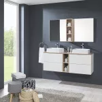 Mereo Aira, koupelnová skříňka 81 cm, bílá