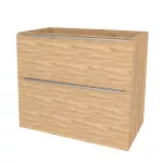 Mereo Mailo, koupelnová skříňka 61 cm, chrom madlo, Multidecor, Jasan horský