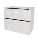 Mereo Mailo, koupelnová skříňka 61 cm, černé madlo, Multidecor, Pino Aurélio
