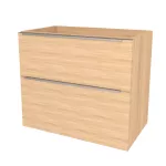Mereo Mailo, koupelnová skříňka 101 cm, chrom madlo, Multidecor, Dub Sand Barbera