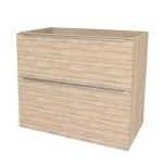 Mereo Mailo, koupelnová skříňka 101 cm, chrom madlo, Multidecor, Blonde Liberty Elm