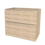 Mereo Mailo, koupelnová skříňka 101 cm, chrom madlo, Multidecor, Dub Bardolino