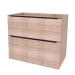 Mereo Mailo, koupelnová skříňka 101 cm, černé madlo, Multidecor, Dub Nelson
