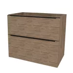Mereo Mailo, koupelnová skříňka 101 cm, černé madlo, Multidecor, Dark Rockford Hic