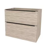 Mereo Mailo, koupelnová skříňka 101 cm, černé madlo, Multidecor, Dub Kronberg světlý
