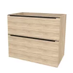 Mereo Mailo, koupelnová skříňka 101 cm, černé madlo, Multidecor, Dub Bardolino