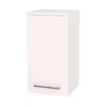 Mereo Bino koupelnová skříňka horní 63 cm, levá, Multidecor, Arktická bílá