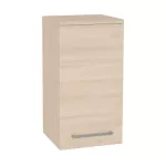 Mereo Bino koupelnová skříňka horní 63 cm, levá, Multidecor, Javor Hard šampaňský