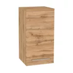 Mereo Bino koupelnová skříňka horní 63 cm, levá, Multidecor, Dub Wotan