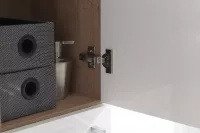 Mereo Bino koupelnová skříňka horní 63 cm, levá, Multidecor, Dub Wotan
