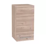 Mereo Bino koupelnová skříňka horní 63 cm, levá, Multidecor, Dub Nelson