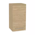 Mereo Bino koupelnová skříňka horní 63 cm, levá, Multidecor, Dub olejovaný